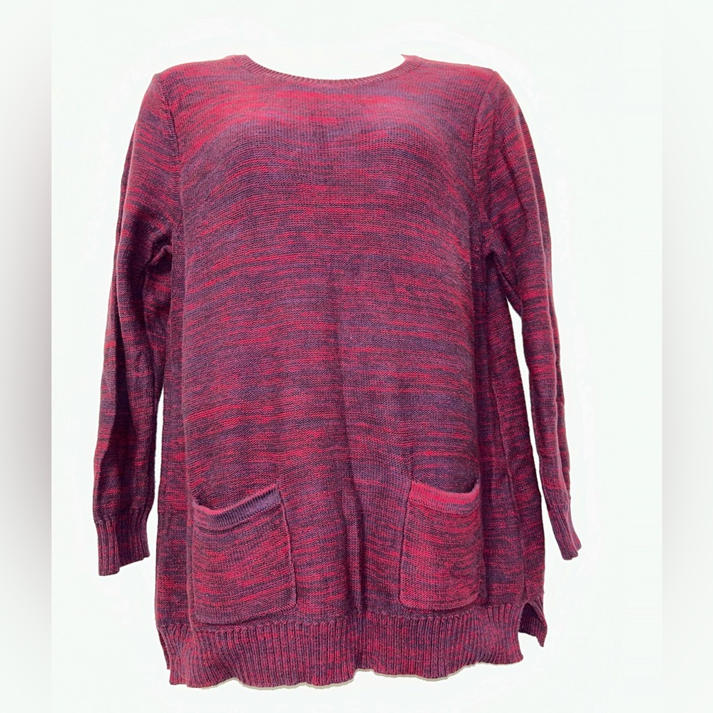 Vintage Jeanne Pierre 2 Pocket Sweater Size XL